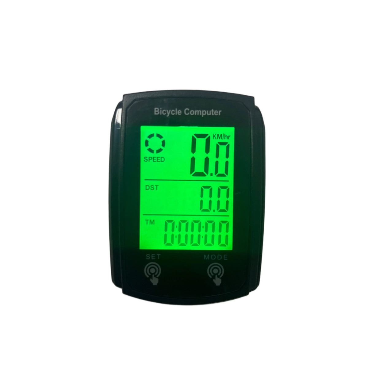 USB Luminous LCD Rechargeable Bicycle Computer Wired Speedometer - Road & Mountain Bike Cycling Odometer Speed Counter