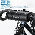 NEWBOLER 5L New Handlebar Bag Bicycle Bags Frame Pannier Bag Multifunction Portable Shoulder Bag Bike Accessories
