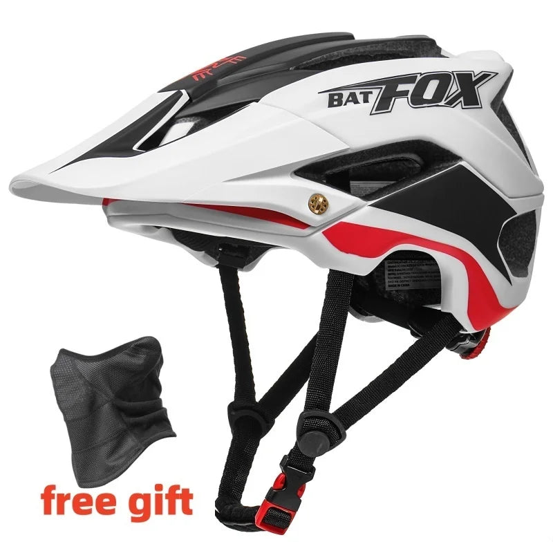 BATFOX MTB Helmet Cycling Men’s Bicycle Helmet Casco Bicicleta Ultralight Racing Speedframe Mountain Road Bike Helmets