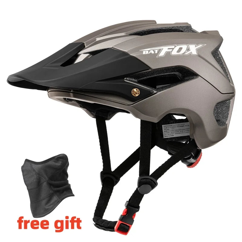 BATFOX MTB Helmet Cycling Men’s Bicycle Helmet Casco Bicicleta Ultralight Racing Speedframe Mountain Road Bike Helmets