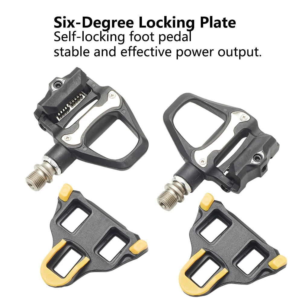 RACEWORK Road Bike Pedal Bearing Self-Locking Pedal For SHIMANO SPD SL System Bicycele Parts