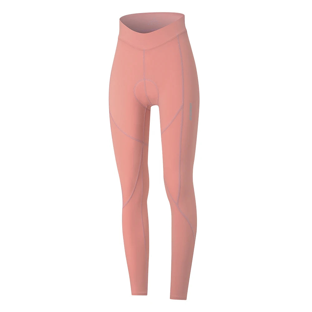 HISERWA Women Cycling Pants Pro 7 Hours Shockproof Padded Pants Summer Breathable Bike Tights Sports Slim Fit Bicycle Pants