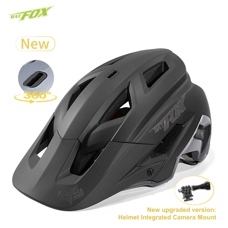 BATFOX MTB Helmet Cycling Men’s Bicycle Helmet Casco Bicicleta Ultralight Racing Speedframe Mountain Road Bike Helmets