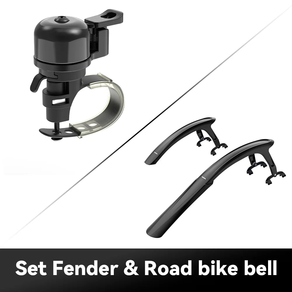 RBRL Bicycle Mudguard 700c Road Bike Fender Quick Release Gravel Bike Mudguard Strong PP Mud Proof for Bicycle Accessories