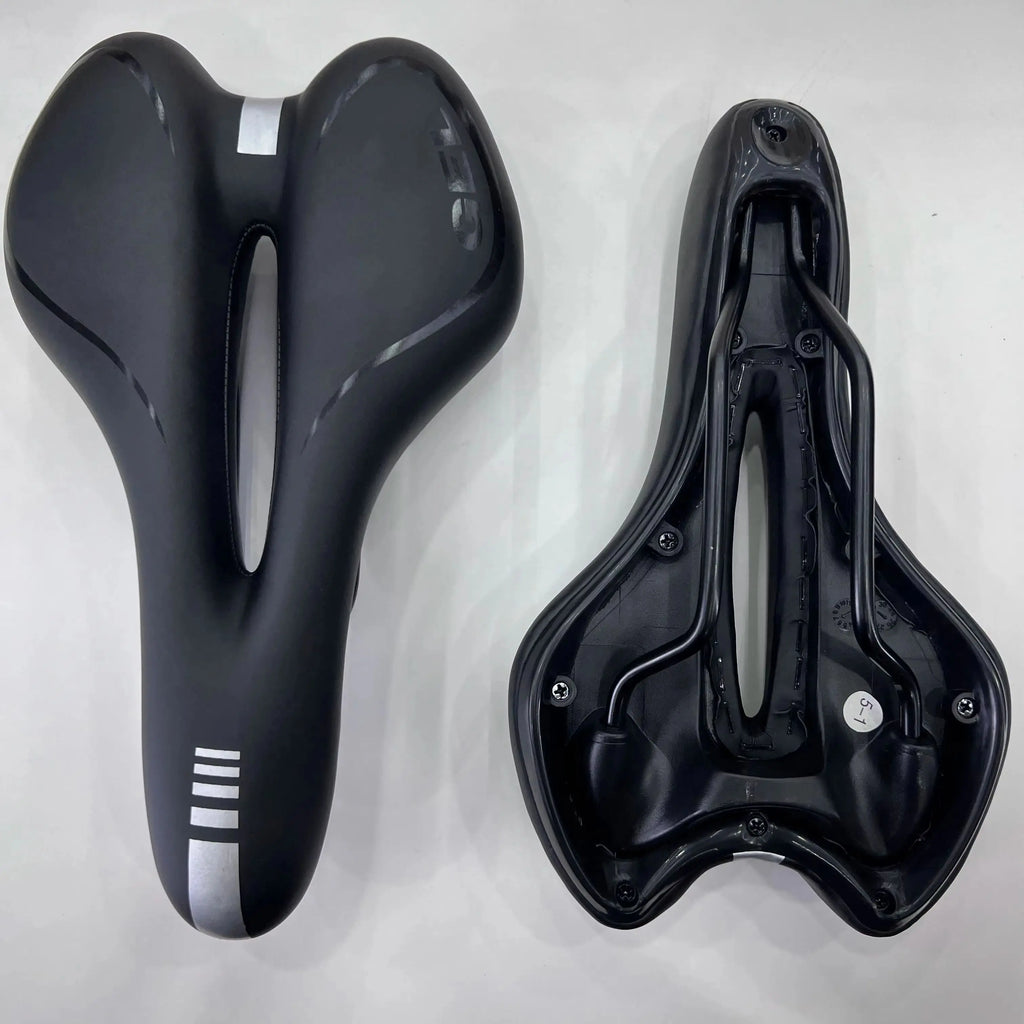 Shockproof Comfort PU Leather Bicycle Saddle Sponge-Filled Time Trial Cycling Seat for Enhanced Riding Experience