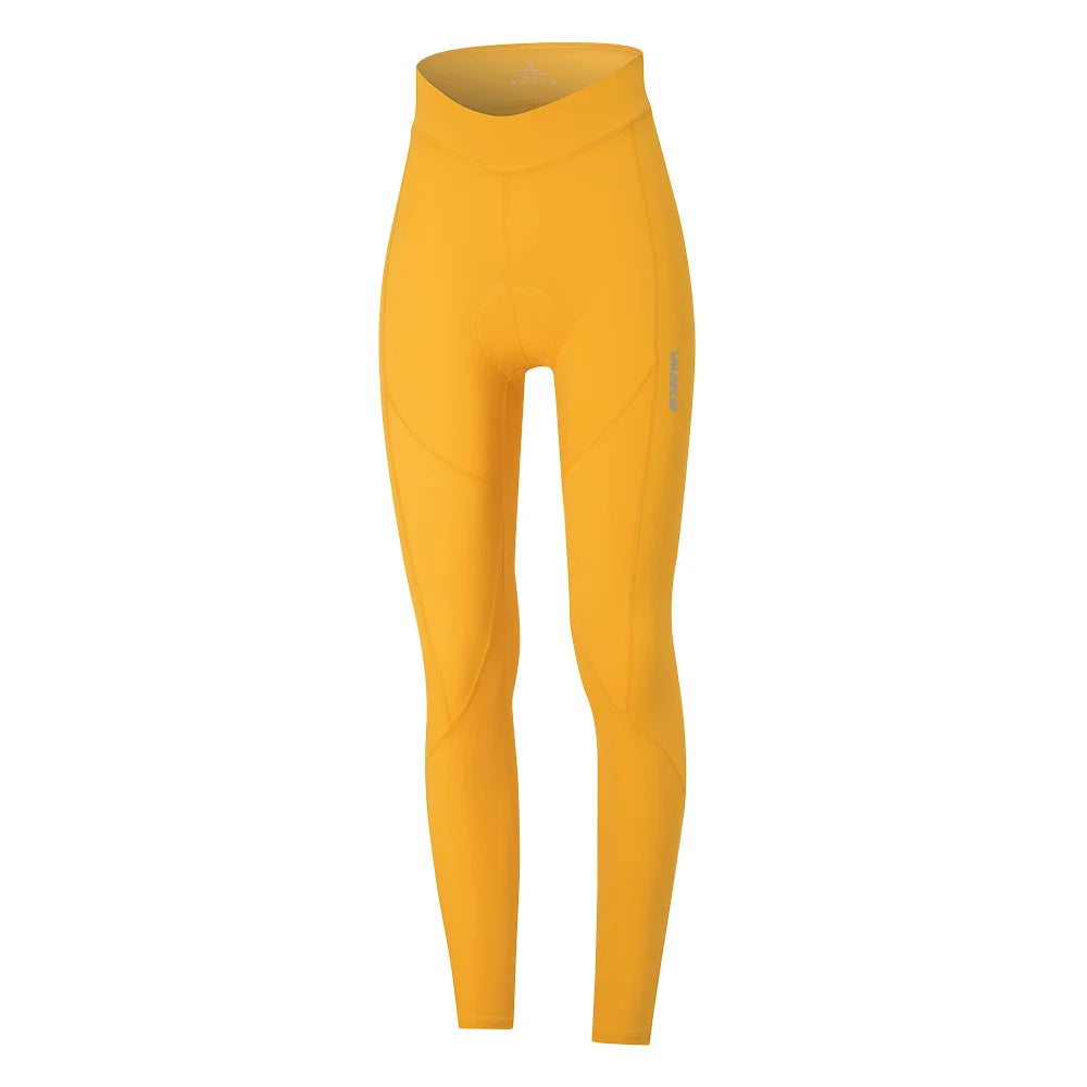 HISERWA Women Cycling Pants Pro 7 Hours Shockproof Padded Pants Summer Breathable Bike Tights Sports Slim Fit Bicycle Pants