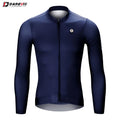 DAREVIE Cycling Jersey Long Sleeve Pro Aero Small Size 3D Bubble Mesh Cycling Jersey Men Women Breathable Man Cycling Maillot