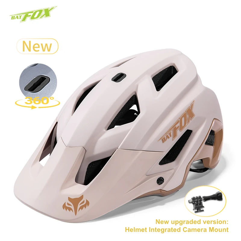 BATFOX MTB Helmet Cycling Men’s Bicycle Helmet Casco Bicicleta Ultralight Racing Speedframe Mountain Road Bike Helmets