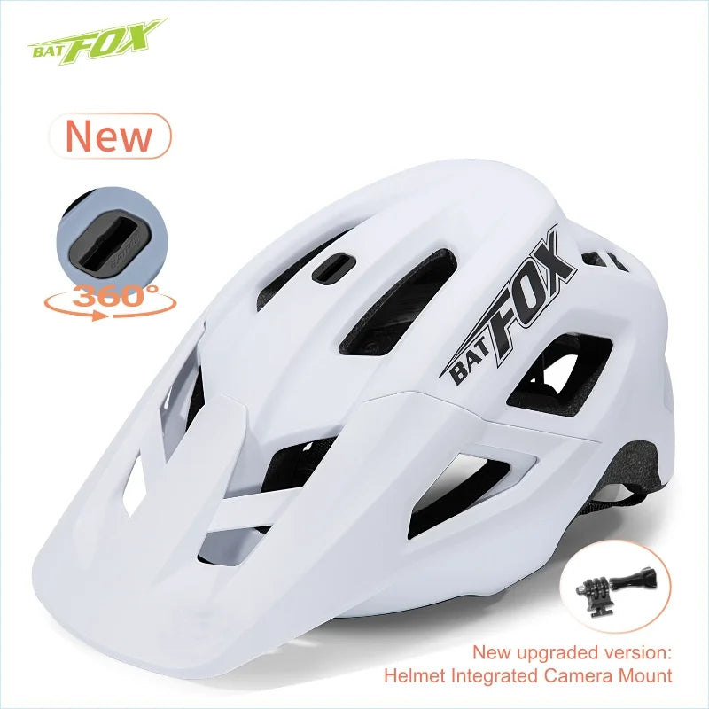 BATFOX MTB Helmet Cycling Men’s Bicycle Helmet Casco Bicicleta Ultralight Racing Speedframe Mountain Road Bike Helmets