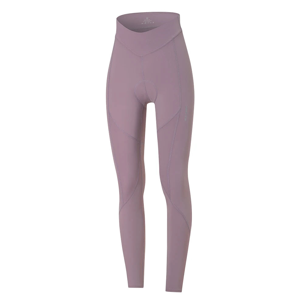 HISERWA Women Cycling Pants Pro 7 Hours Shockproof Padded Pants Summer Breathable Bike Tights Sports Slim Fit Bicycle Pants