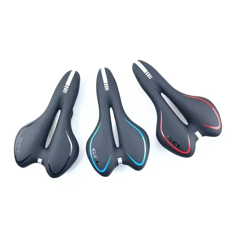 Shockproof Comfort PU Leather Bicycle Saddle Sponge-Filled Time Trial Cycling Seat for Enhanced Riding Experience