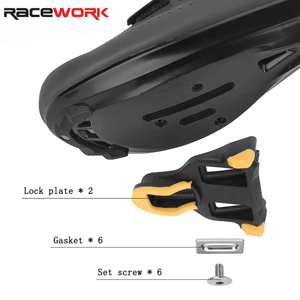 RACEWORK Road Bike Pedal Bearing Self-Locking Pedal For SHIMANO SPD SL System Bicycele Parts