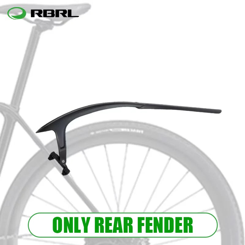 RBRL Bicycle Mudguard 700c Road Bike Fender Quick Release Gravel Bike Mudguard Strong PP Mud Proof for Bicycle Accessories