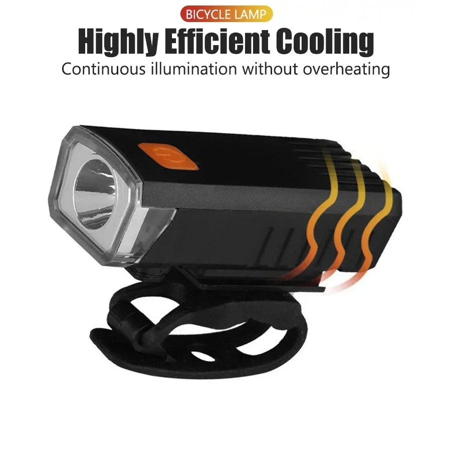Bike Front Rear Light Set Bicycle Headlight Taillight MTB Road Bike Front Rear Lamp Set Cycling Flashlight Bicycle Accessories