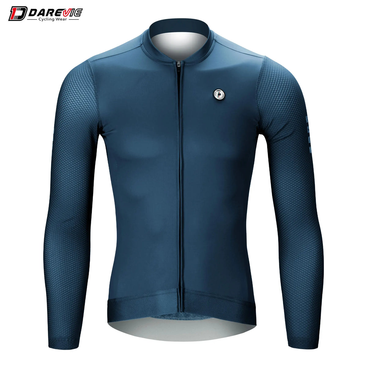 DAREVIE Cycling Jersey Long Sleeve Pro Aero Small Size 3D Bubble Mesh Cycling Jersey Men Women Breathable Man Cycling Maillot