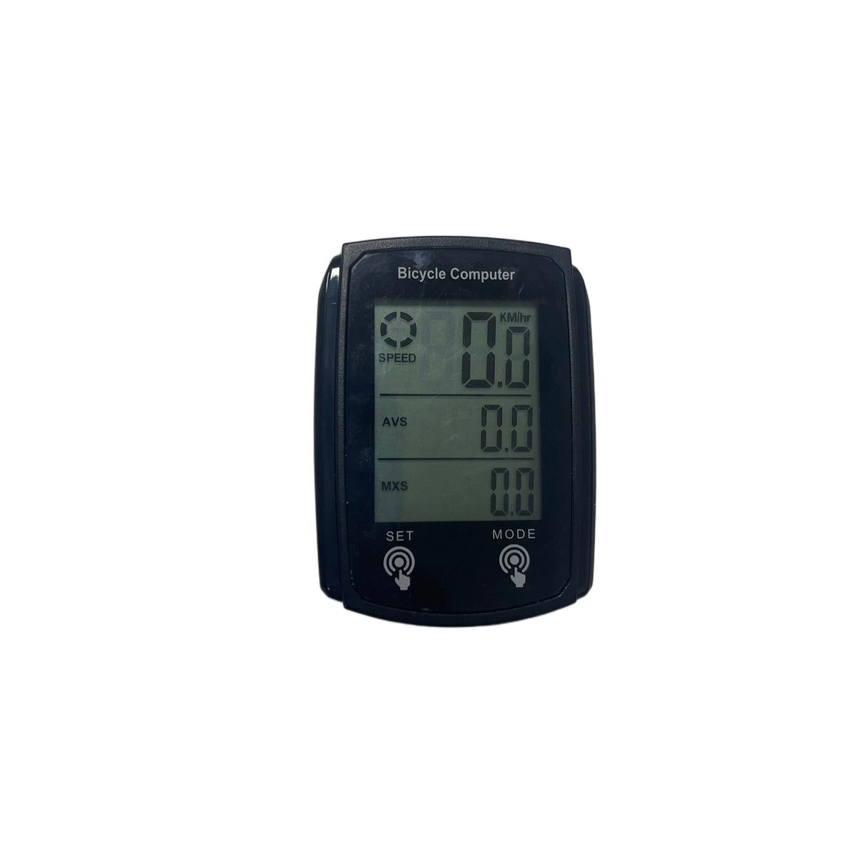 USB Luminous LCD Rechargeable Bicycle Computer Wired Speedometer - Road & Mountain Bike Cycling Odometer Speed Counter