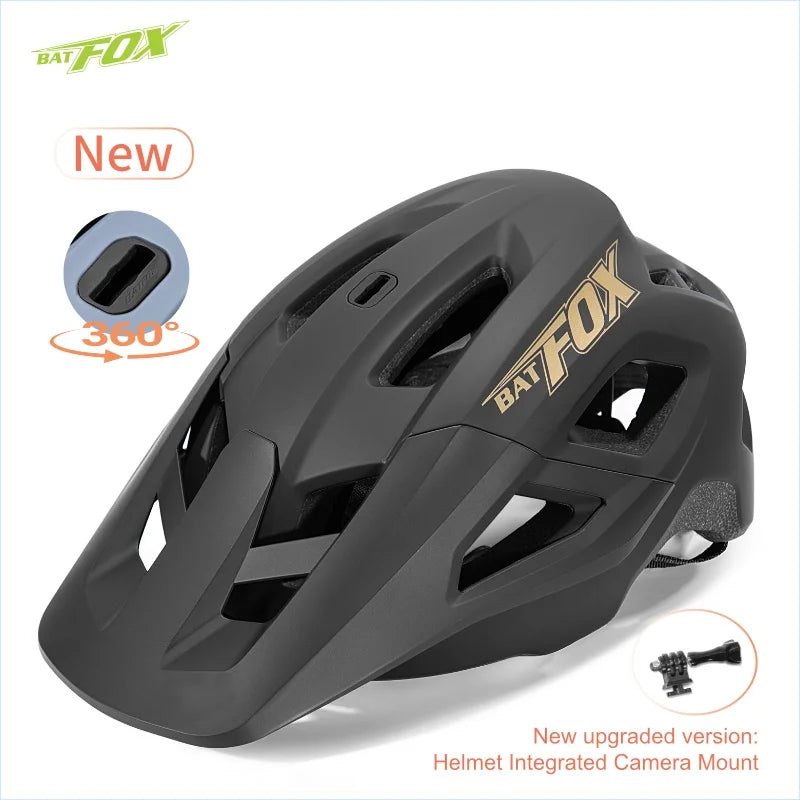 BATFOX MTB Helmet Cycling Men’s Bicycle Helmet Casco Bicicleta Ultralight Racing Speedframe Mountain Road Bike Helmets