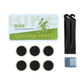 Bicycle Flat Tire Repair Kit Tool Set 48pcs Portable Rubber Fetal Repair Tools bike Inner Tube Puncture Patch Repair Tools