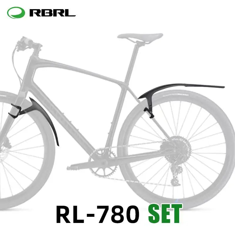 RBRL Bicycle Mudguard 700c Road Bike Fender Quick Release Gravel Bike Mudguard Strong PP Mud Proof for Bicycle Accessories