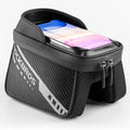 ROCKBROS Touchscreen-Friendly Cycling Gear Accessories Bicycle Top Tube Bag Reflective Reflective Version MTB Saddle Bag