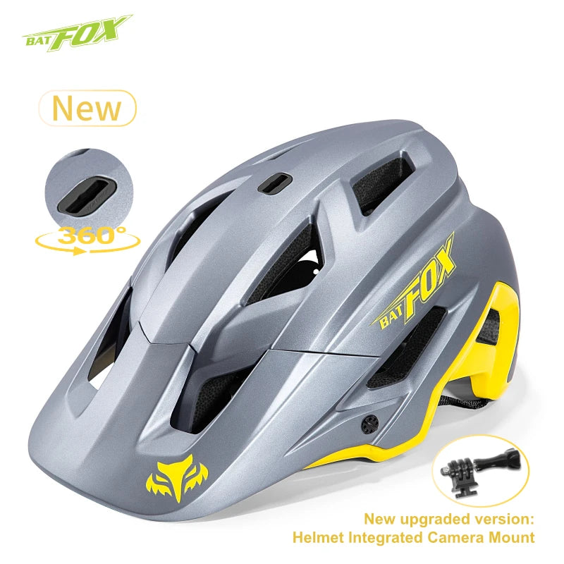 BATFOX MTB Helmet Cycling Men’s Bicycle Helmet Casco Bicicleta Ultralight Racing Speedframe Mountain Road Bike Helmets