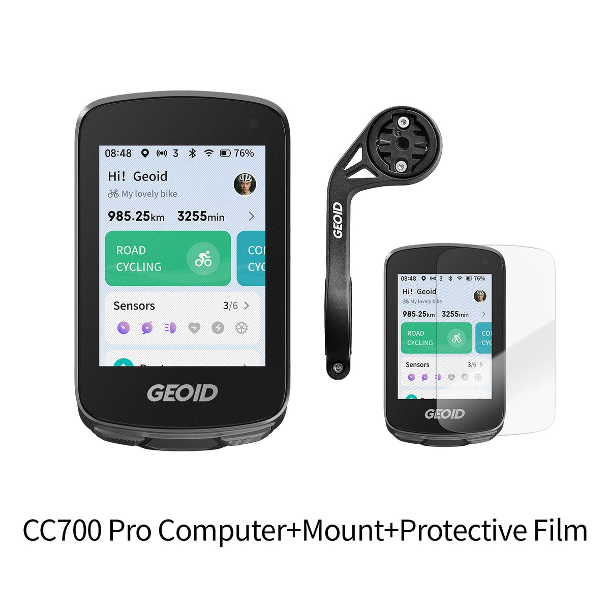 GEOID CC600/CC700 Bike Computer Wireless Color Screen Bicycle Speedometer ANT+ WIFI Cycling Speedometer IPX7 Waterproof Odometer