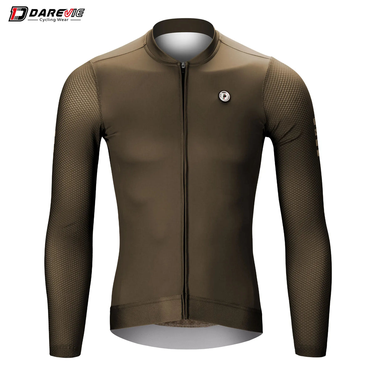 DAREVIE Cycling Jersey Long Sleeve Pro Aero Small Size 3D Bubble Mesh Cycling Jersey Men Women Breathable Man Cycling Maillot